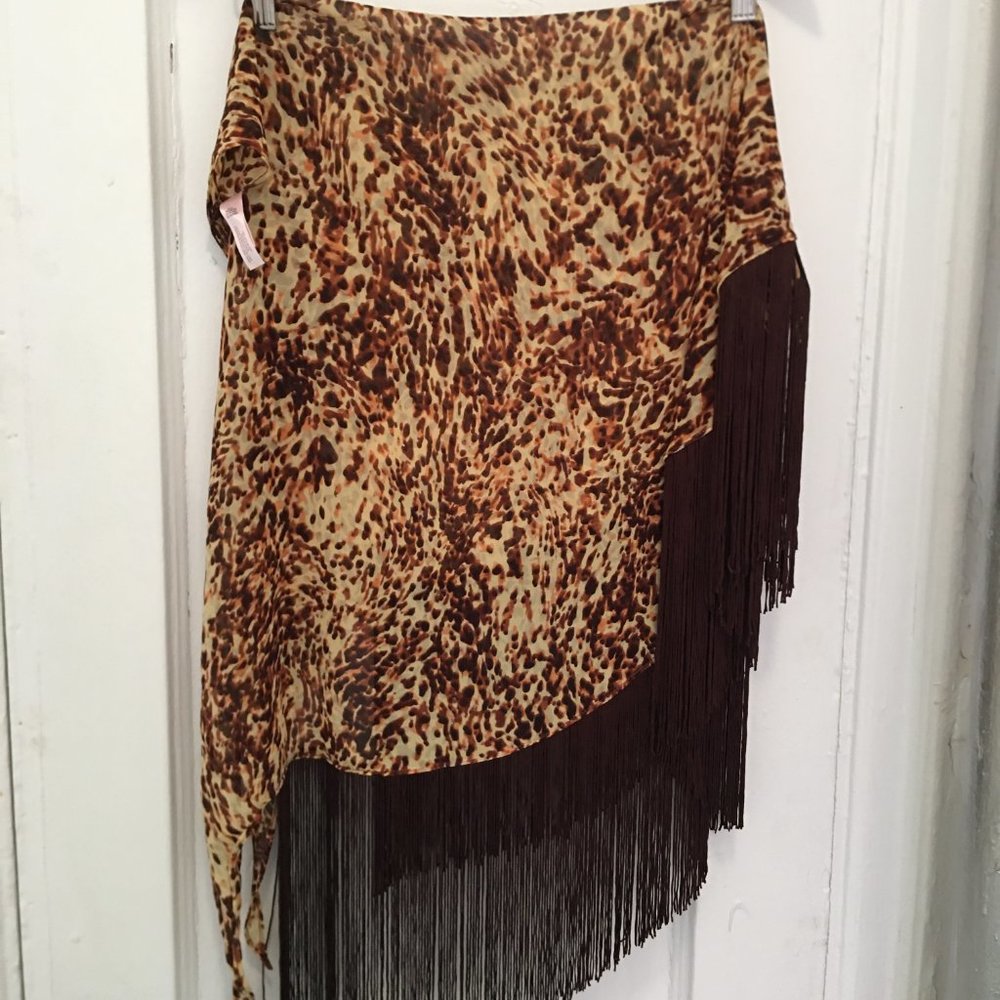 Victoria's Secret Pareo / Sarong Wrap with Animal Print